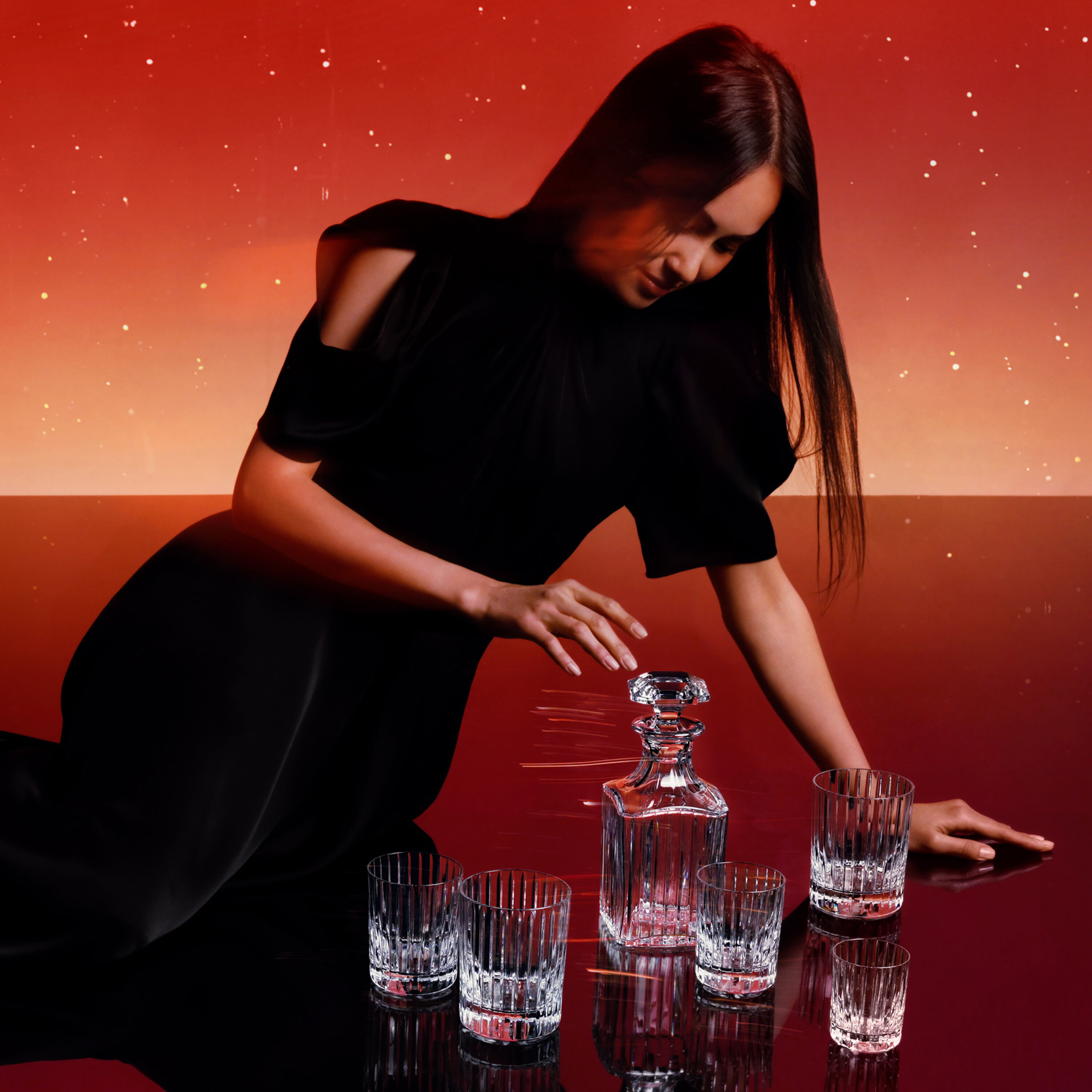 Baccarat バカラ ハーモニー アルクール ショットグラス 2客 Harmonie Tumblers | Baccarat United States