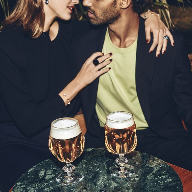 Harcourt Proost Beer Glass BACCARAT