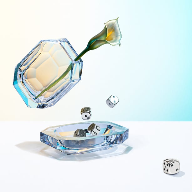 Octogone Bud vase BACCARAT