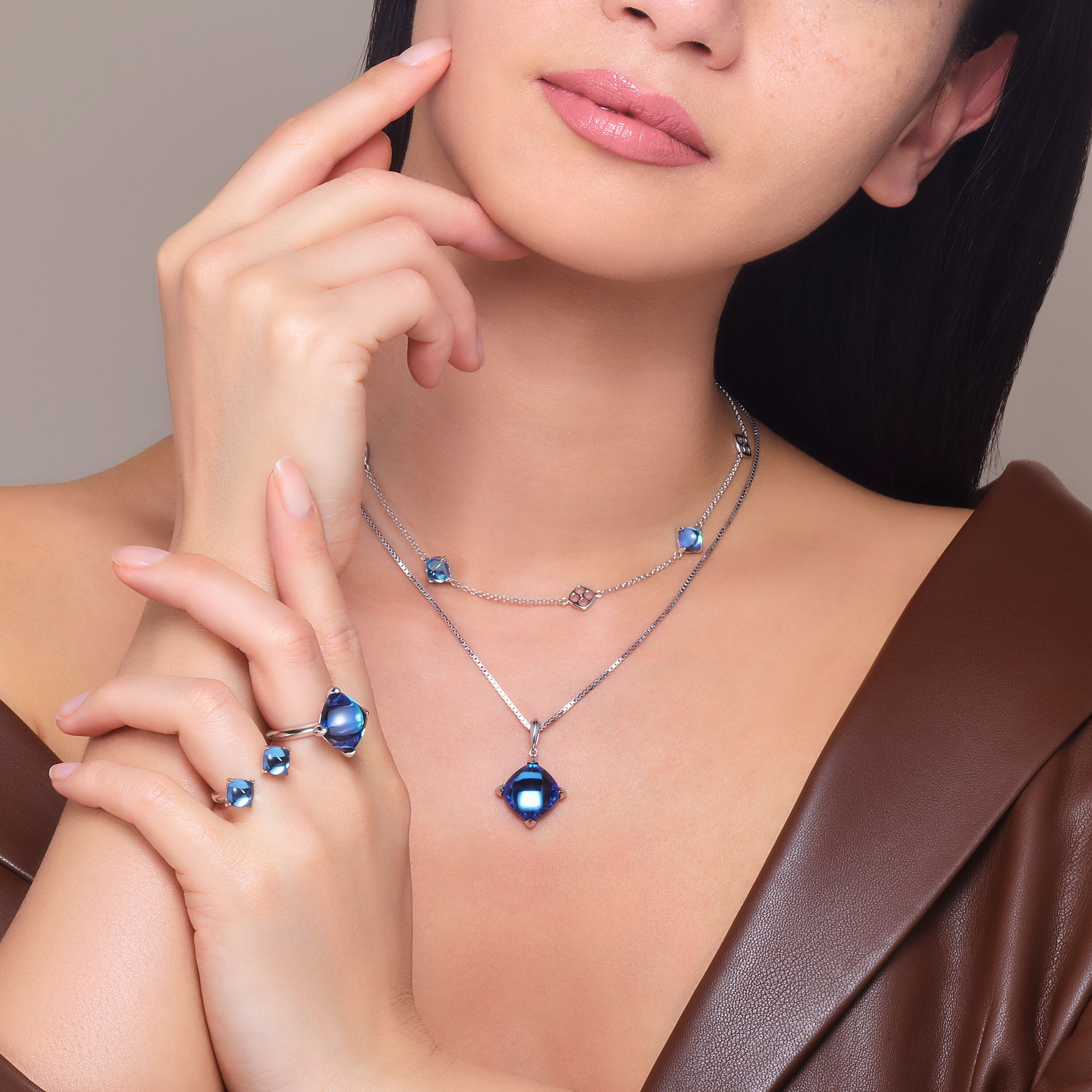 全日本送料無料 ミニメディチ 日本 バカラ | ネックレス アクセサリー