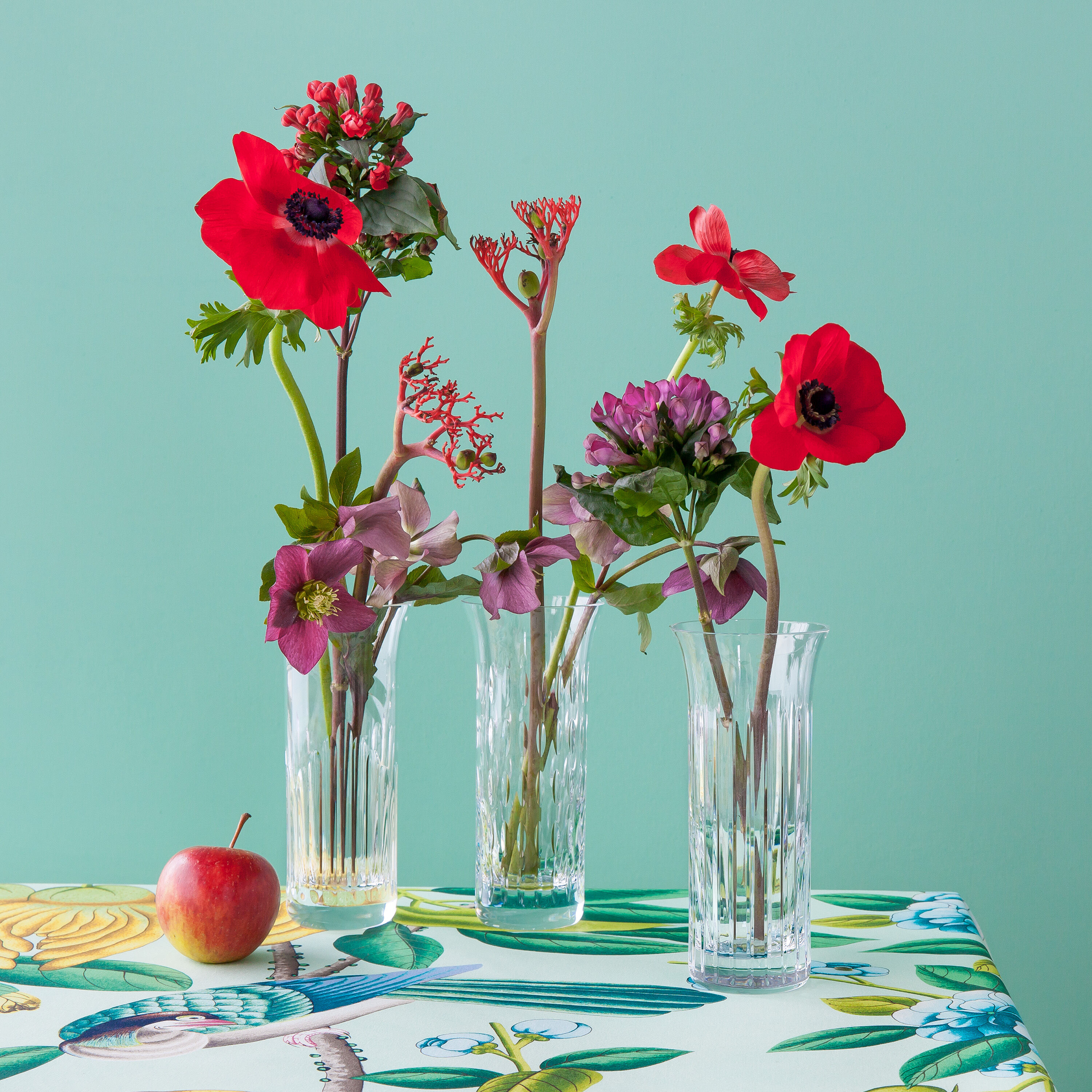 バカラ　Baccarat フラワーベースFlower vase 花瓶 箱付き フローラ ベース | バカラ 日本