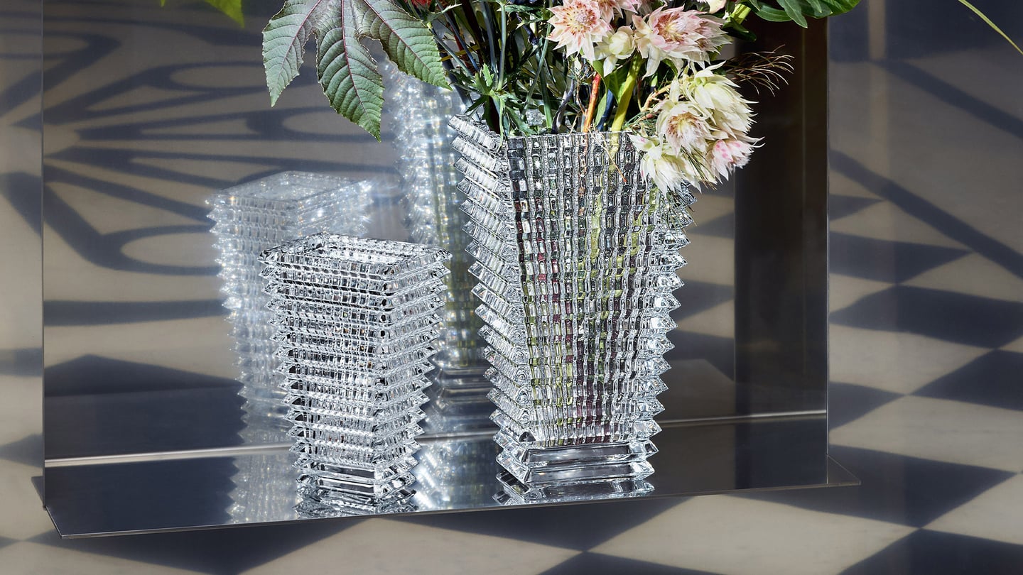 Vase Eye Rectangulaire L BACCARAT