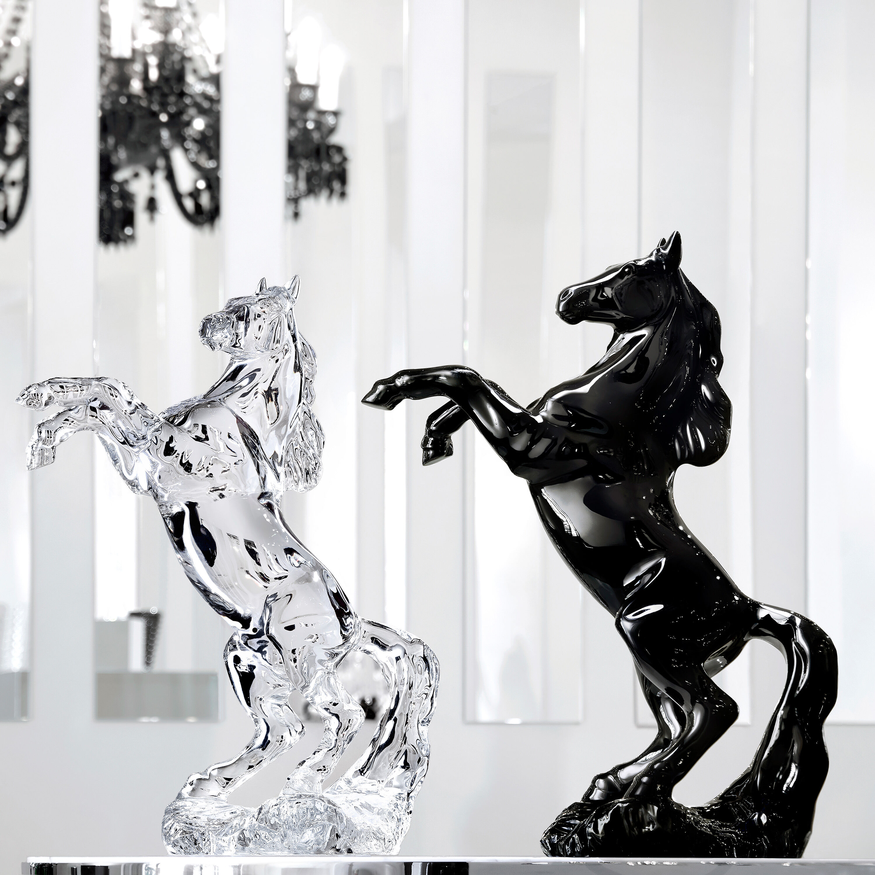 バカラ　クリスタル製 馬の彫刻 約16cm 楽天市場】バカラ 馬 クリア クリスタル 2804697 Baccarat
