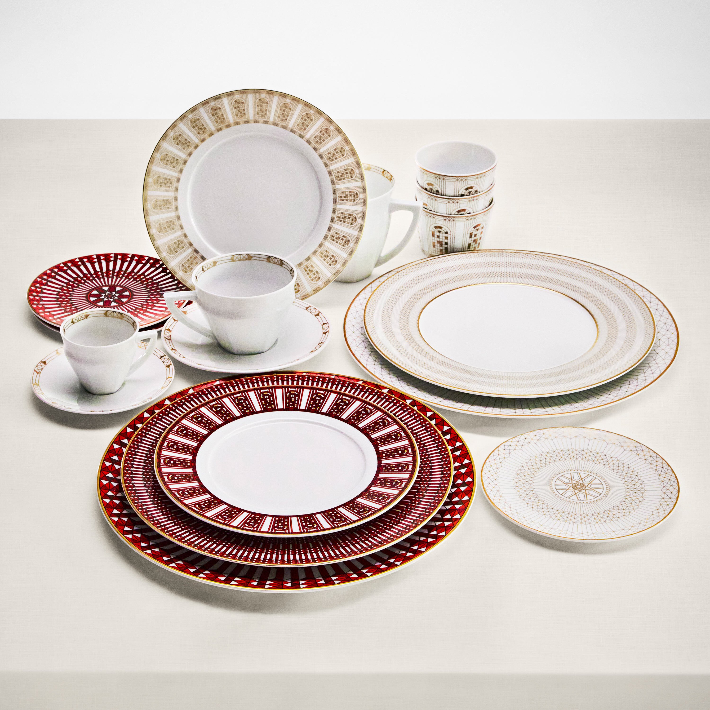 Talleyrand Tea Cups & Saucers | Baccarat United States