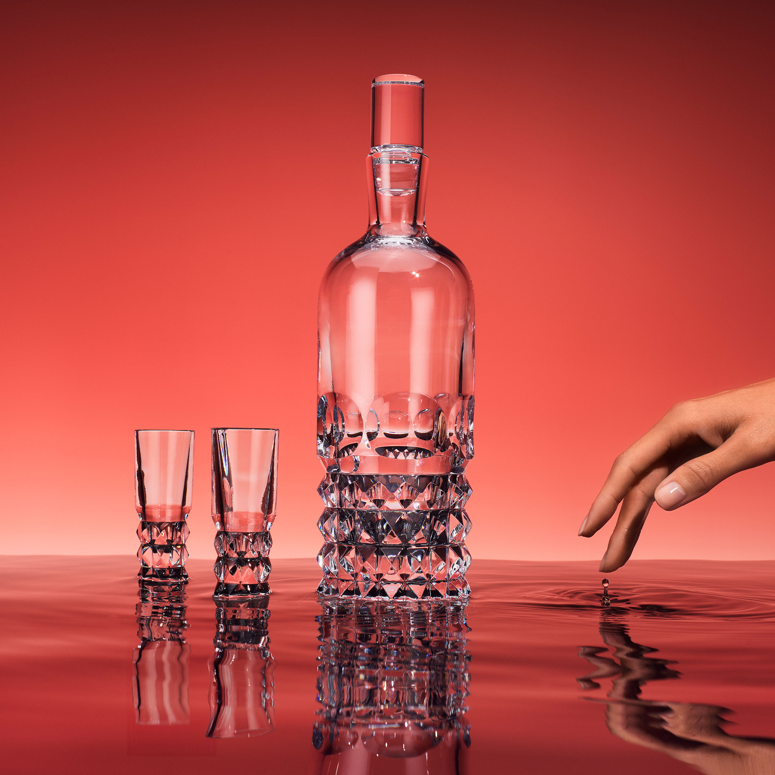 BACCARAT】バカラ リキュールグラス ショットグラス 2客セット