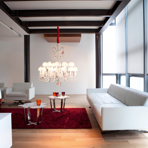 Zénith Flou, Je te Vois Flou Chandelier (24L) BACCARAT