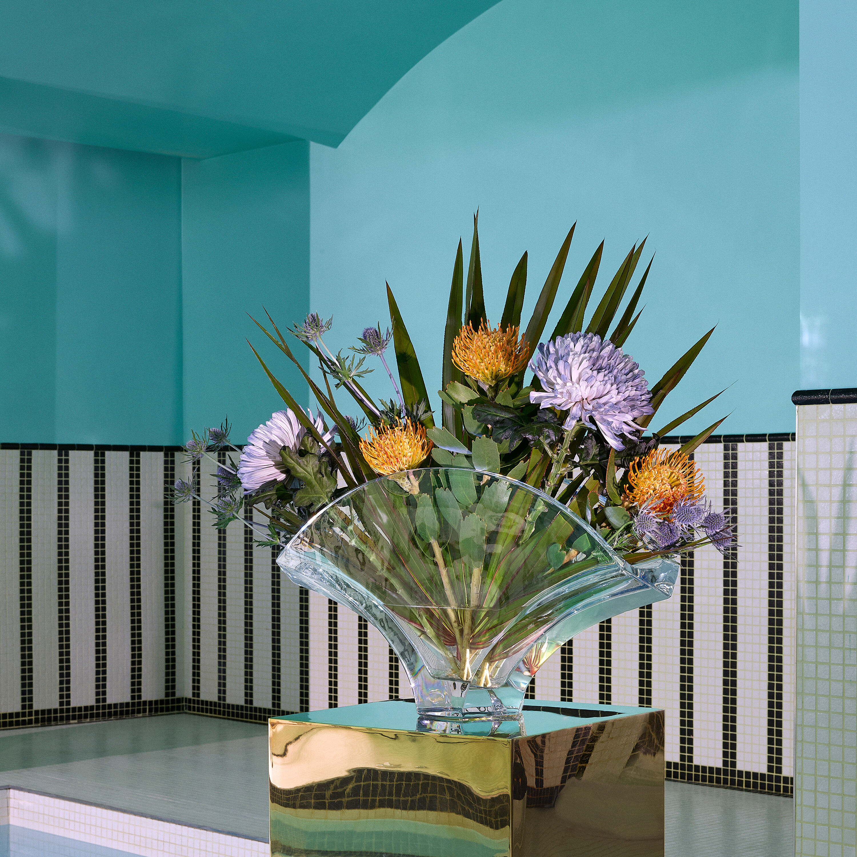 Baccarat ginkgo ギンコ　クリスタルフラワーベース 花瓶 未使用品 Ginkgo Vase XL | Baccarat United States