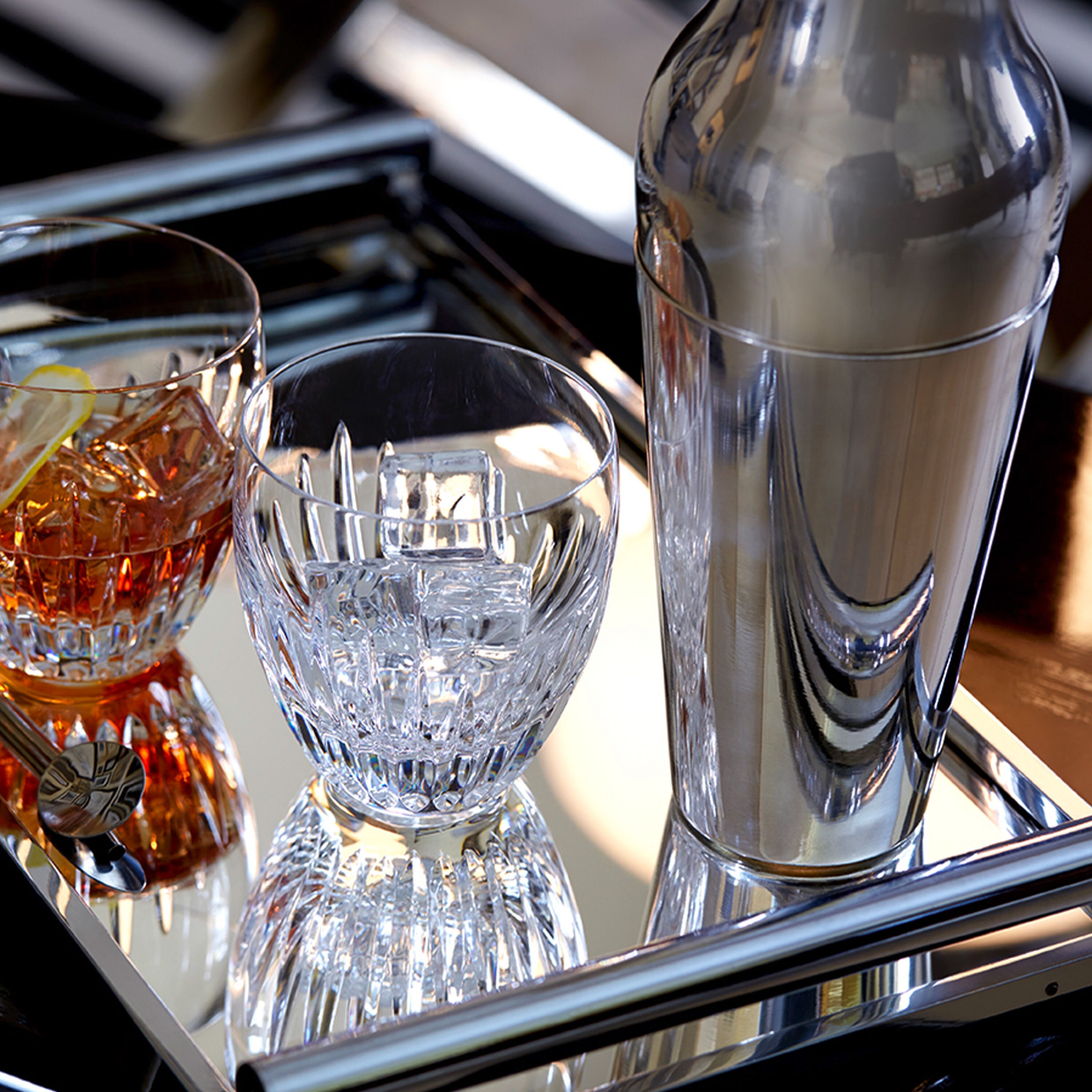 【ゆか】　Baccarat 　／ バカラ　マッセナ バカラ Baccarat マッセナ タンブラー ペア Lサイズ【返品不可