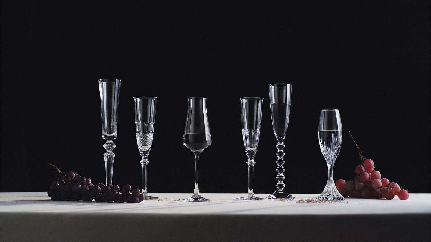 Bubble Box Flutes Set BACCARAT