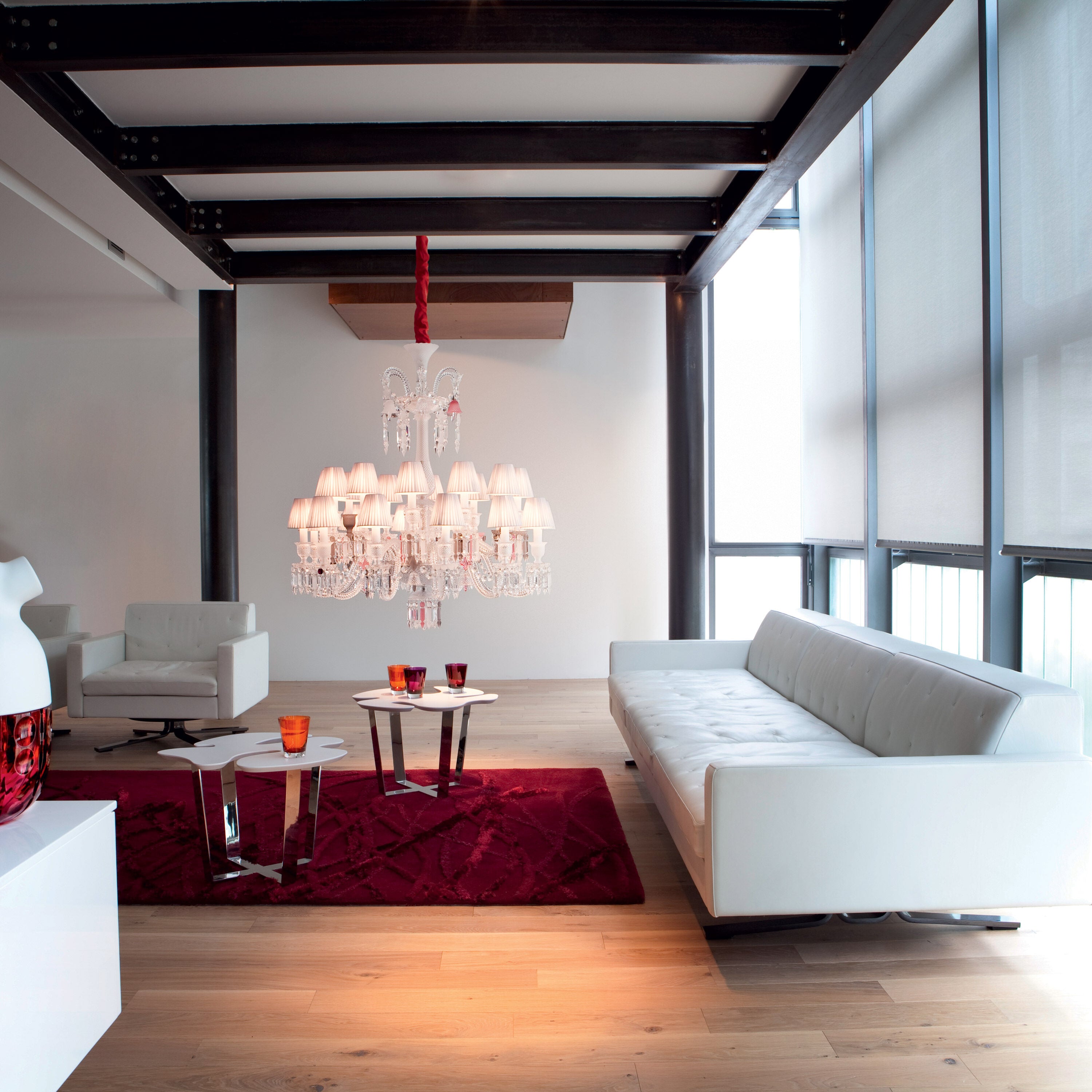 Zénith Flou, Je te Vois Flou Chandelier (24L) | Baccarat South Korea
