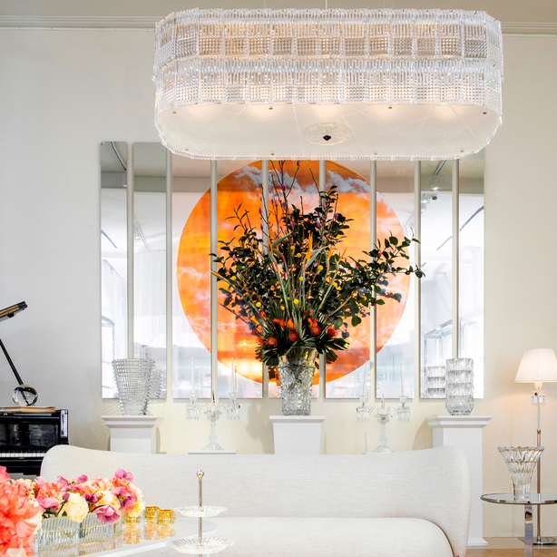 Tuile de Cristal Piccadilly Chandelier Rectangular BACCARAT