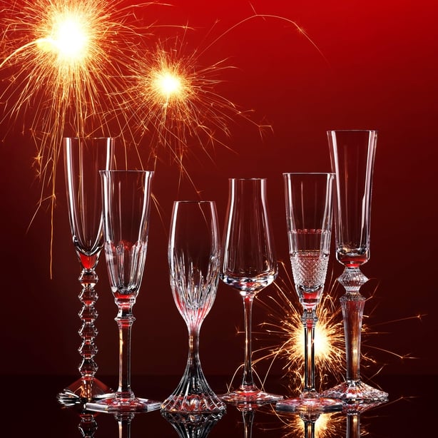 Coffret Flûtes Bubble Box BACCARAT