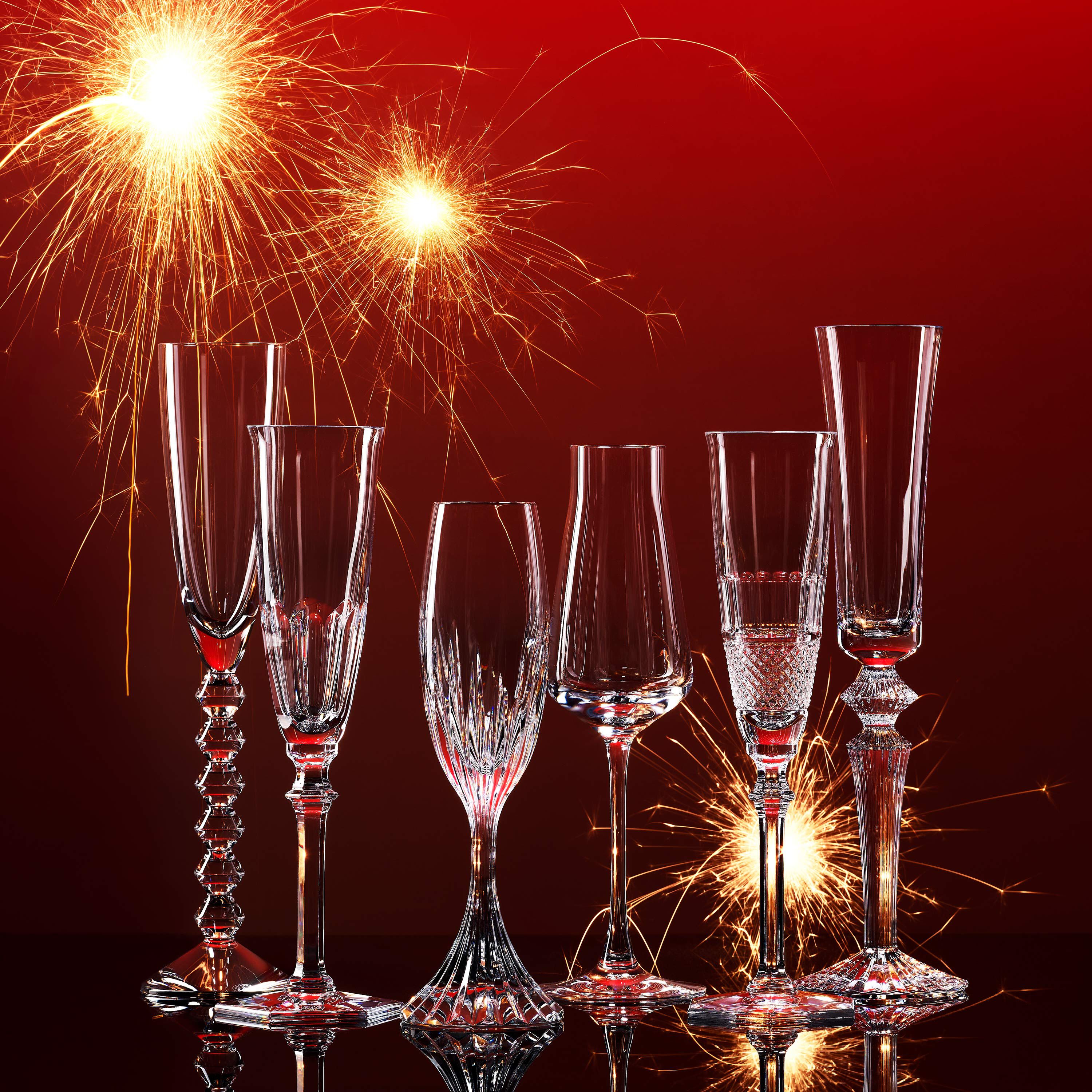 Bubble Box Flutes Set | Baccarat International Bubble Box Flutes Set | Baccarat International