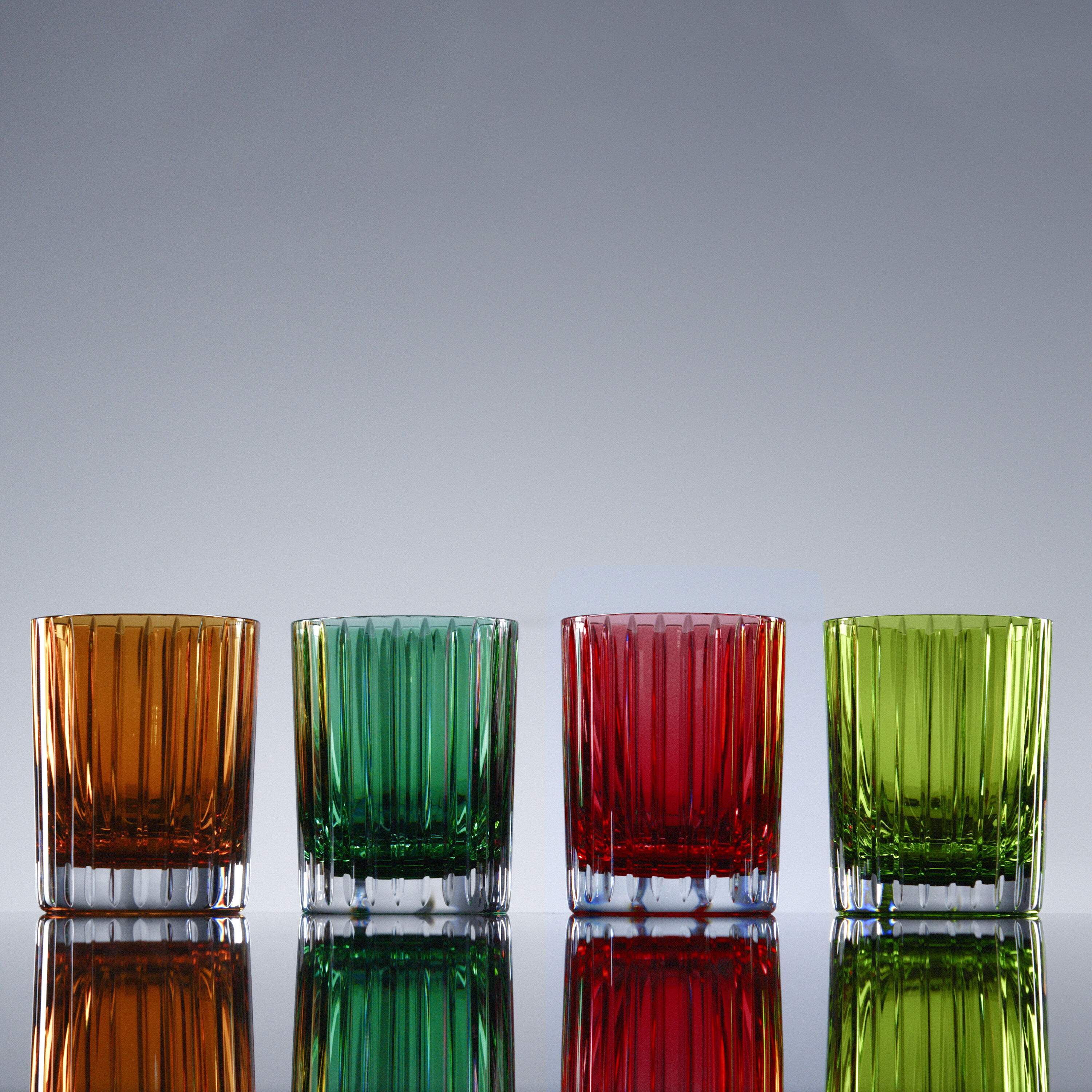Harmonie Tumblers Colors of Joy Intense Set | Baccarat United States