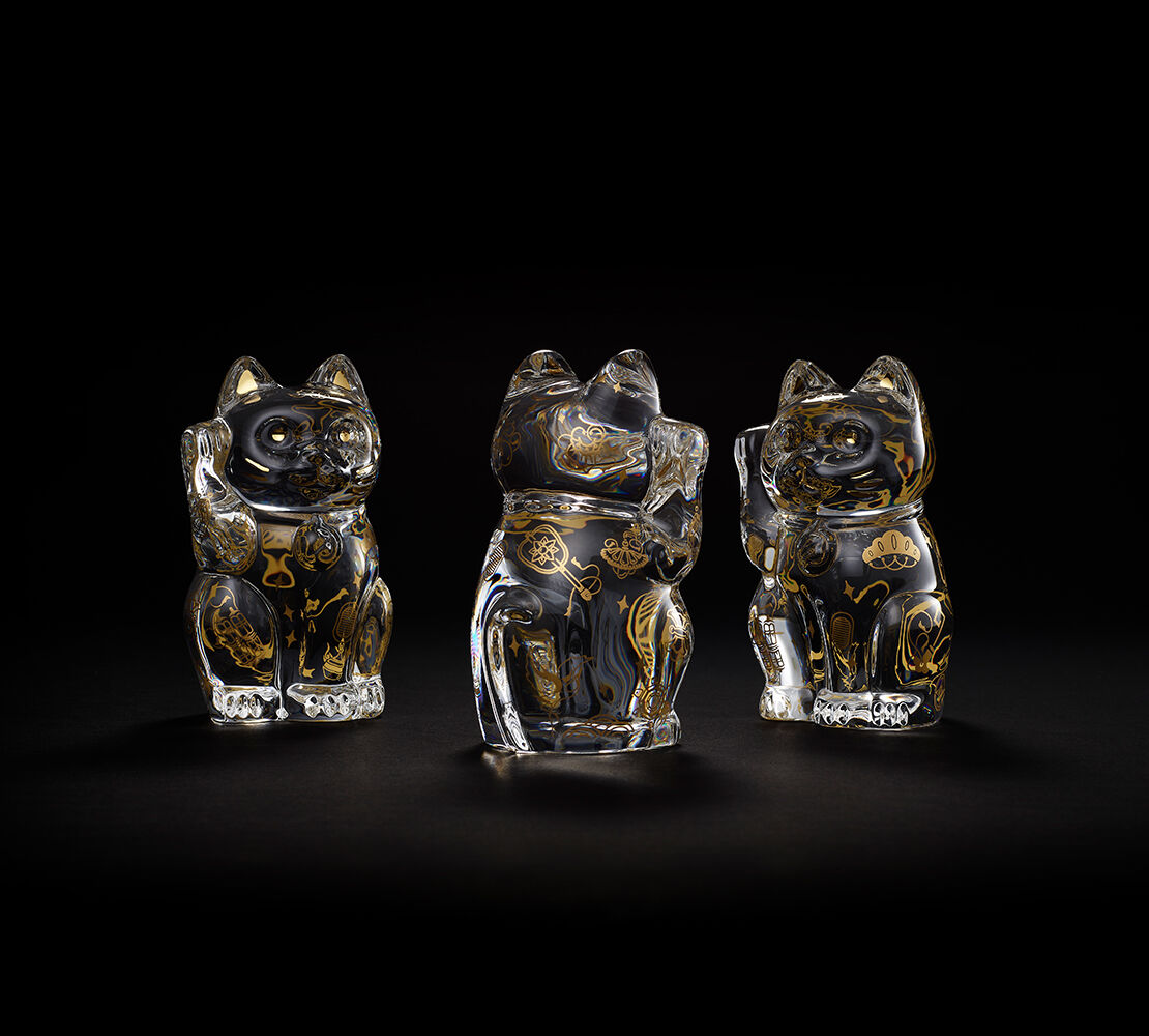 【新品箱入り】Baccarat バカラ まねき猫 宝づくし まねき猫 宝づくし | バカラ 日本