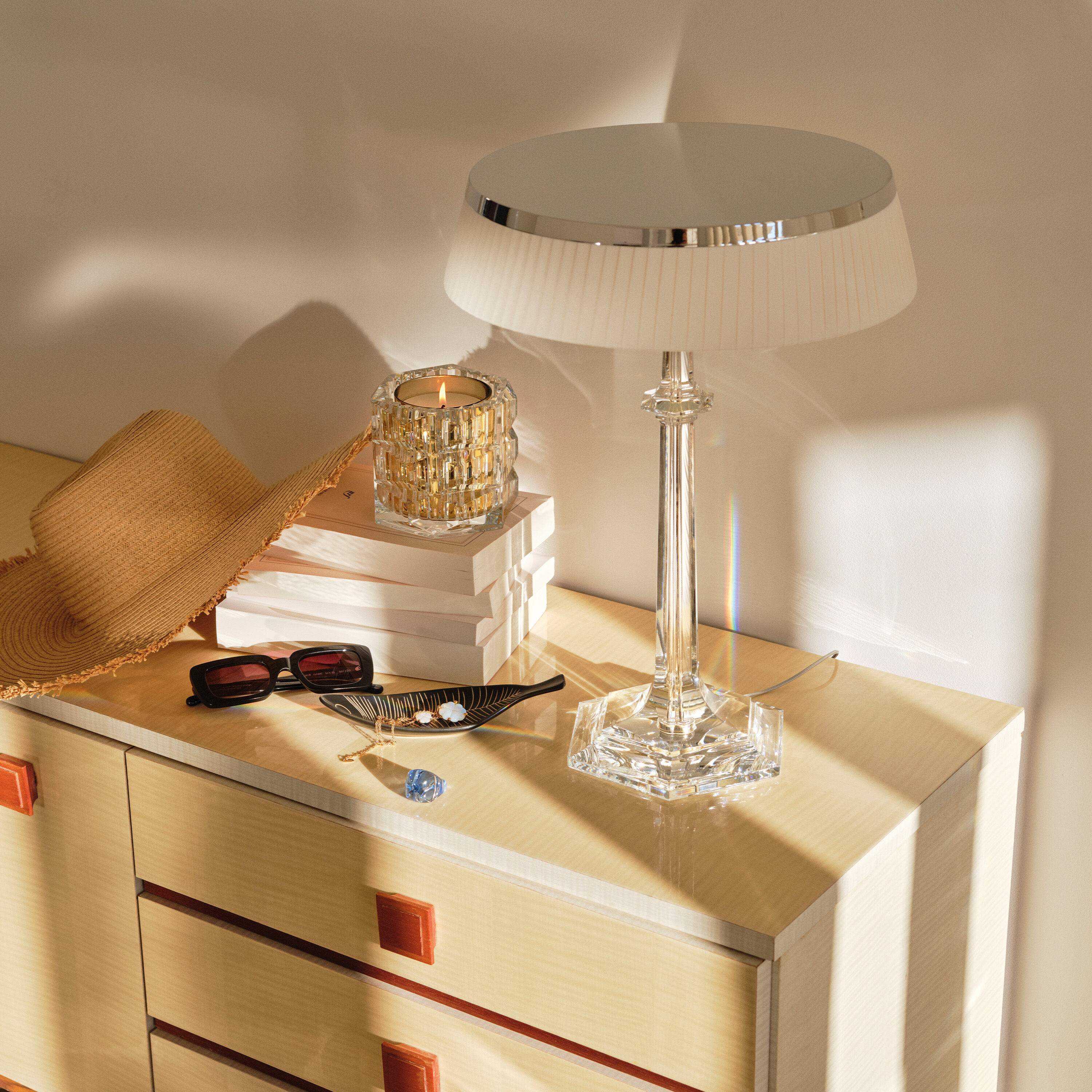 バカラ　照明　テーブルランプ　ボンジュール・ベルサイユ　S Bon Jour Versailles Modern Table Lamp by Philippe Starck