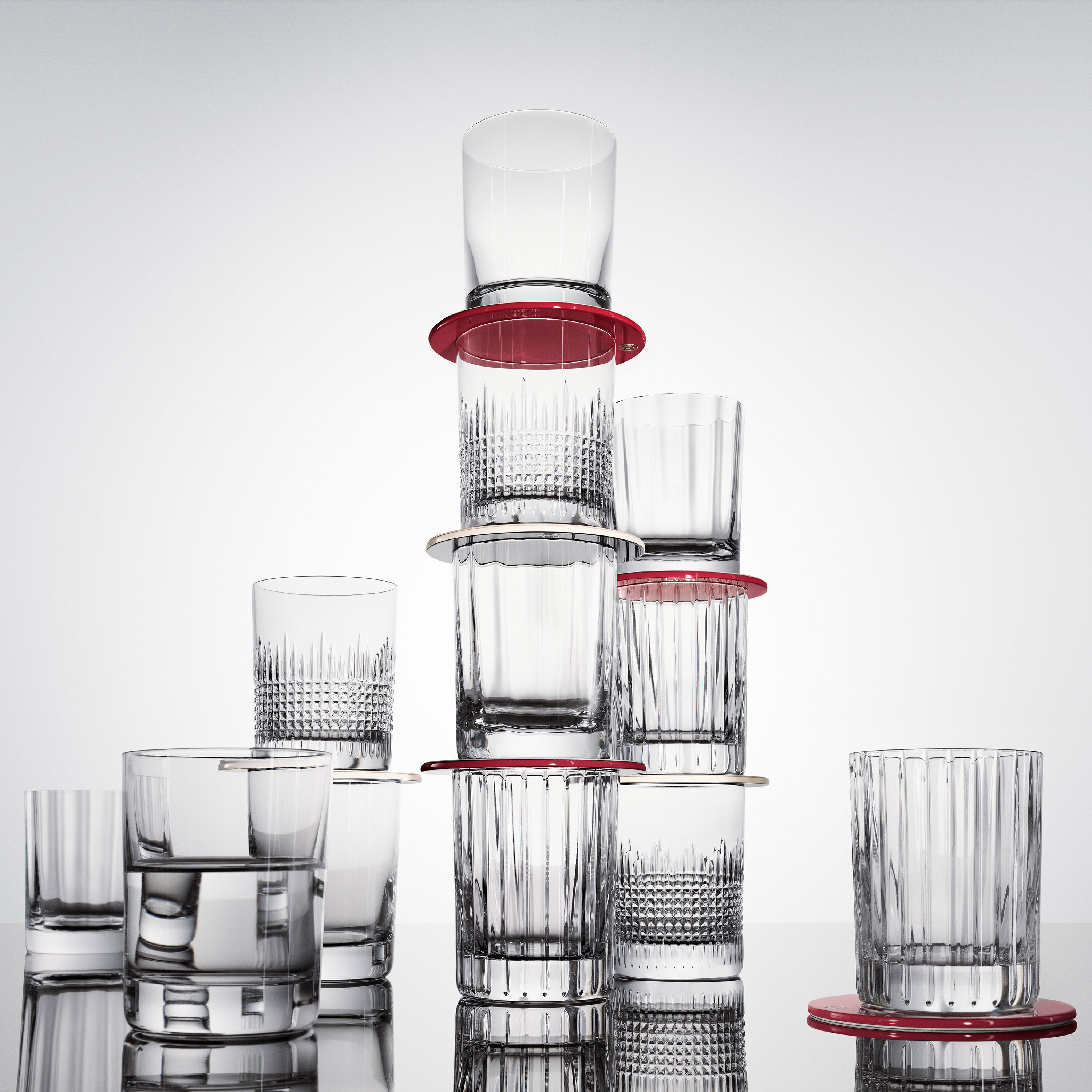 baccarat オーナメント4点セット
