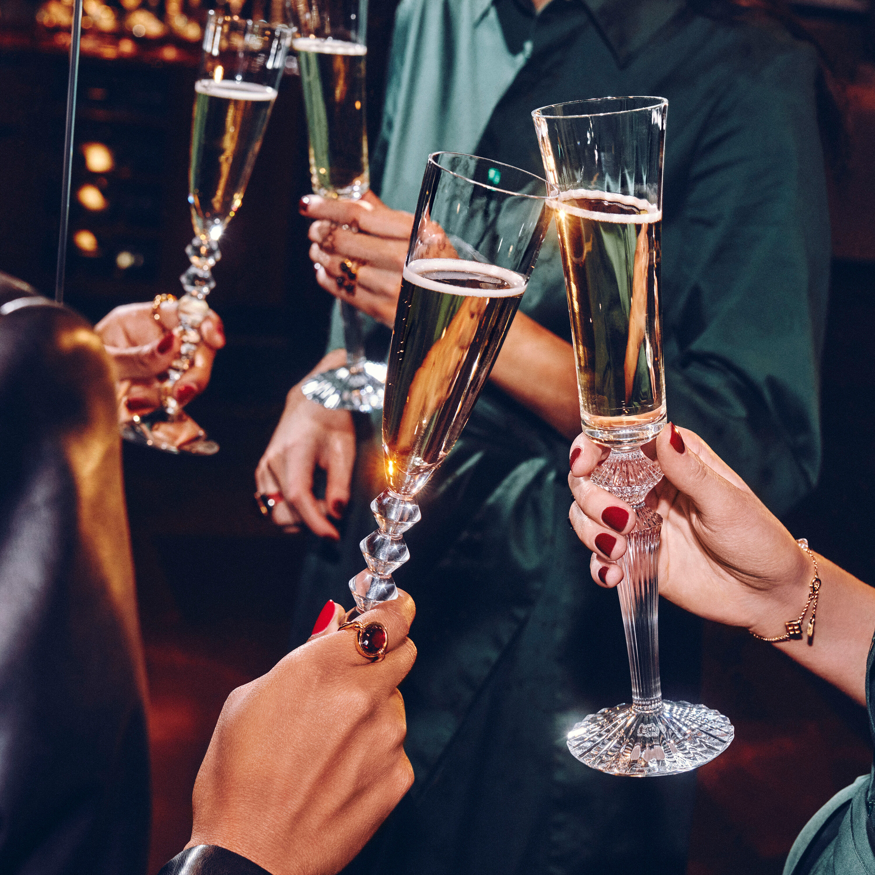 【未使用】Baccarat ベガ シャンパンフルートグラス バカラ シャンパングラス ○ ベガ フォルテッシモ シャンパン