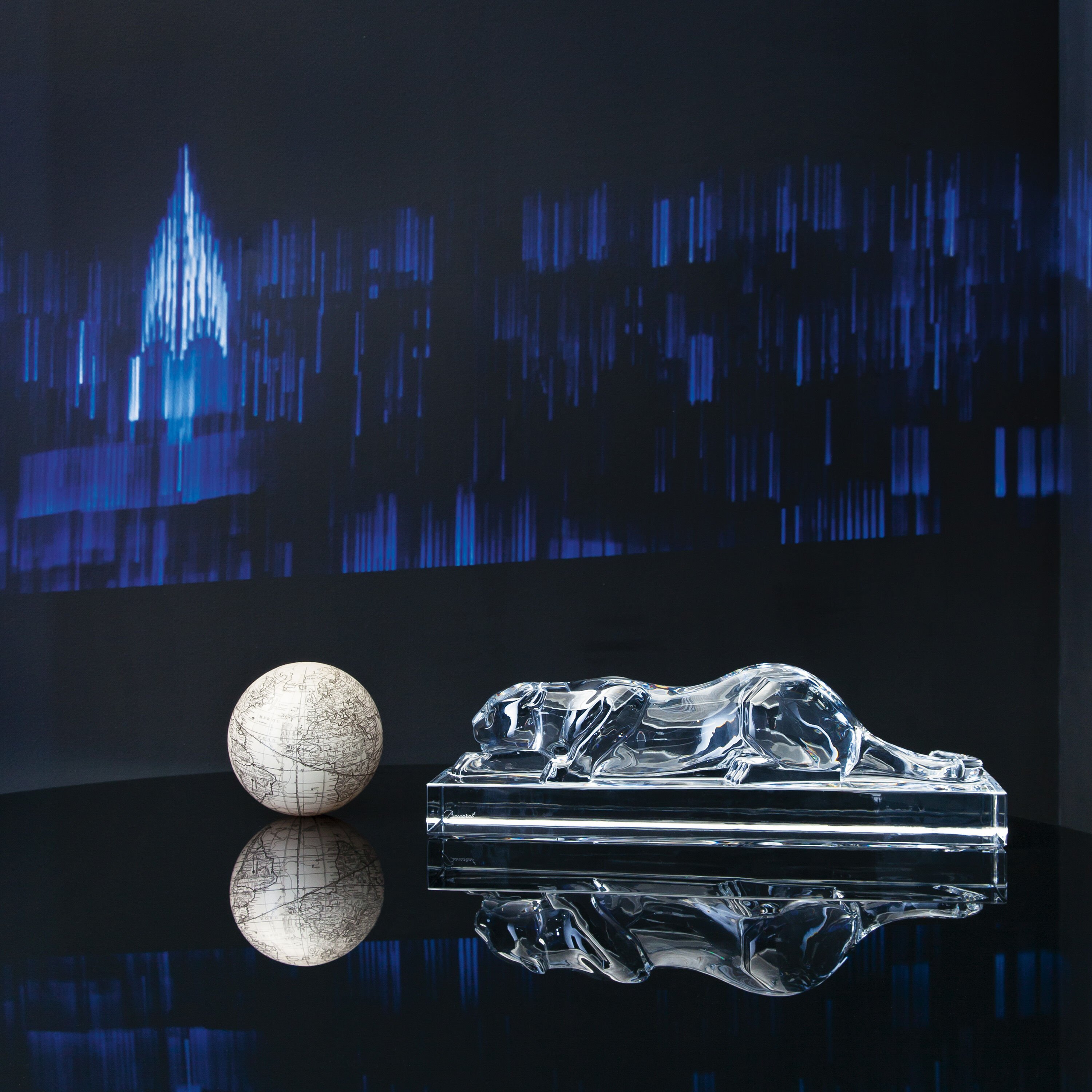 Héritage Panther Sculpture | Baccarat United States