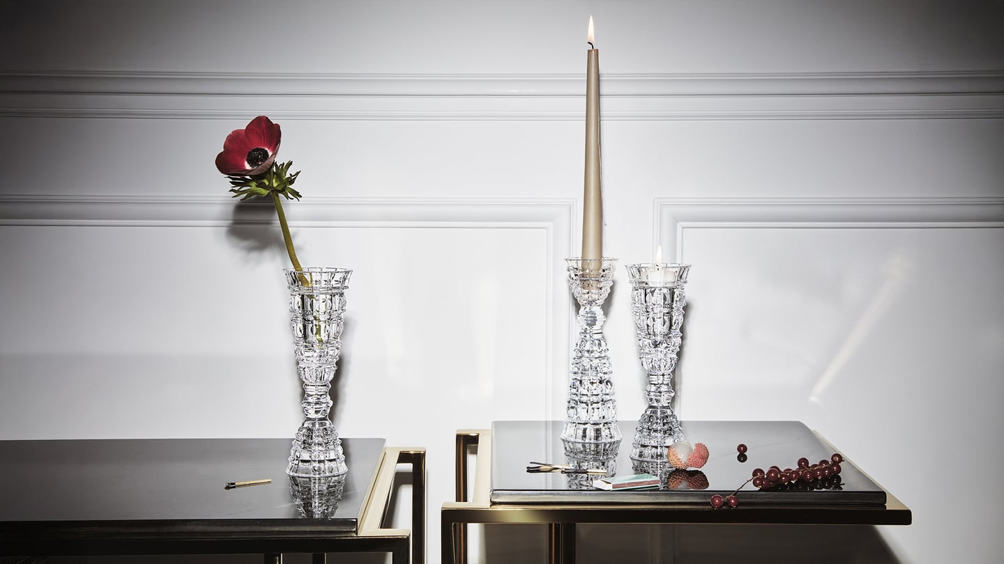 New Antique Mirage Dual Candlestick BACCARAT