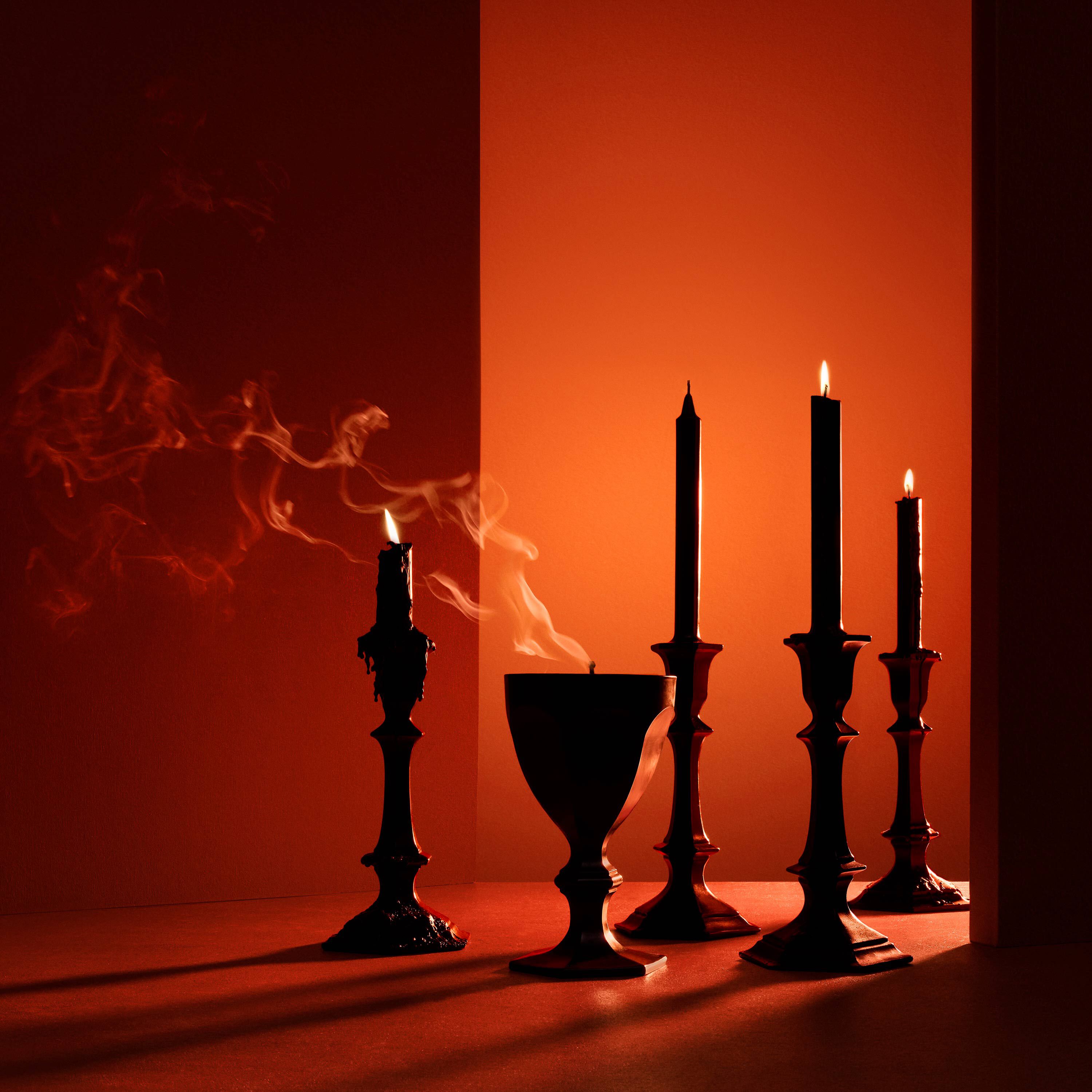 バカラ　アルクール グラス型キャンドルレッド アルクール グラス型キャンドル | バカラ 日本