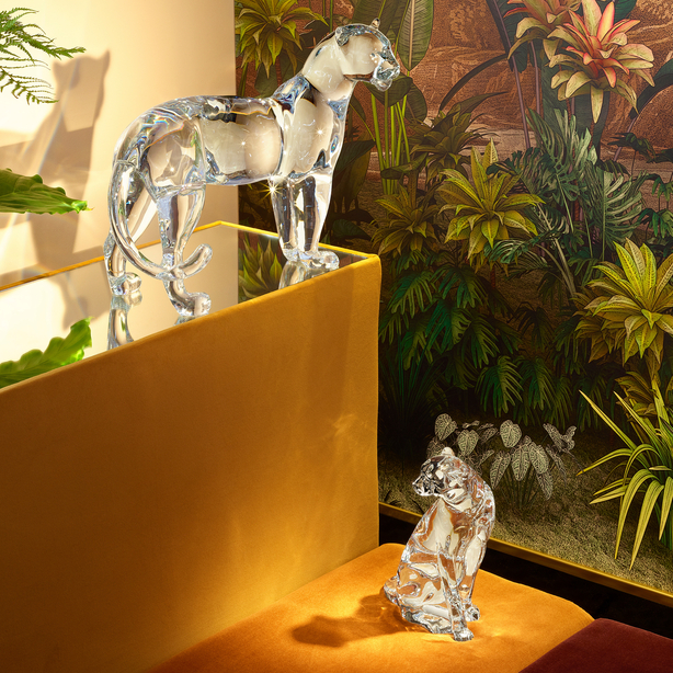 Large Panther Sculpture BACCARAT