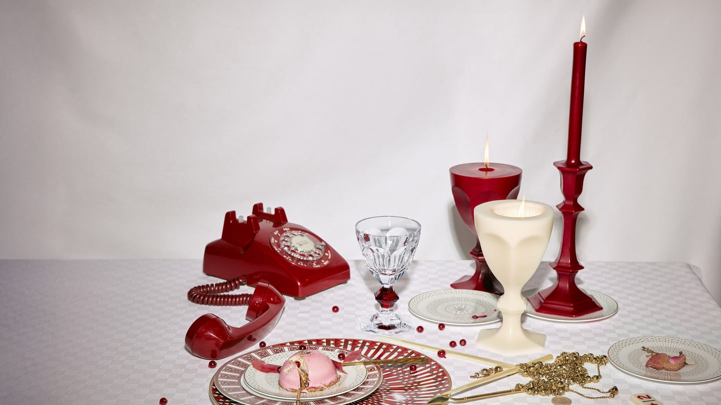 Harcourt Glass Candle BACCARAT