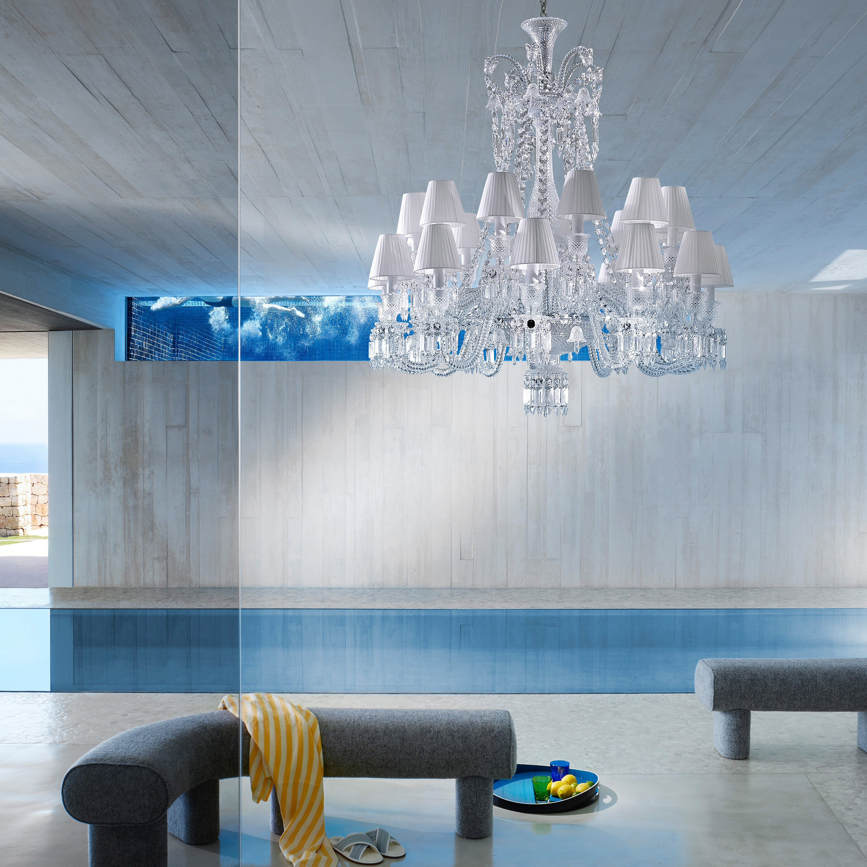 Zénith Chandelier Short (24L) | Baccarat International