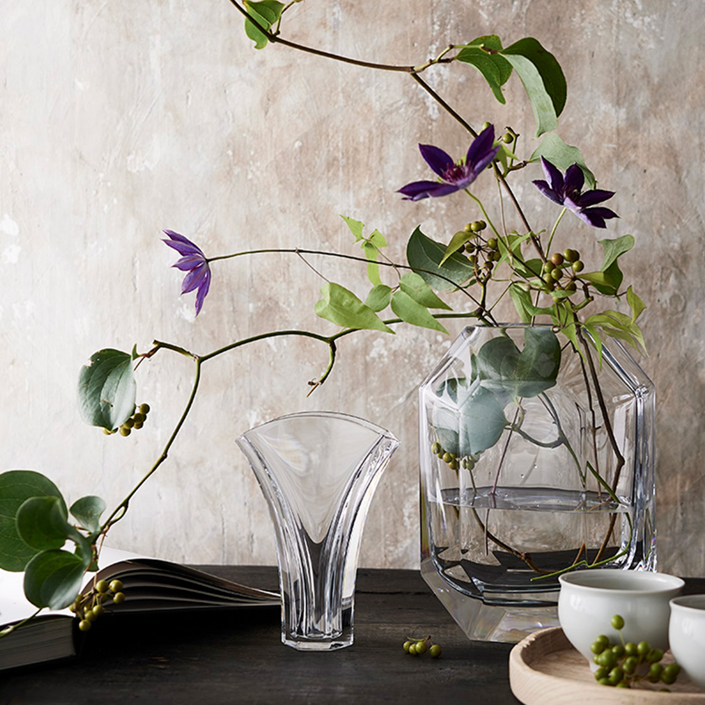 訳あってお買い得！30～80％OFF S Vase Ginkgo | States United Baccarat 工芸品