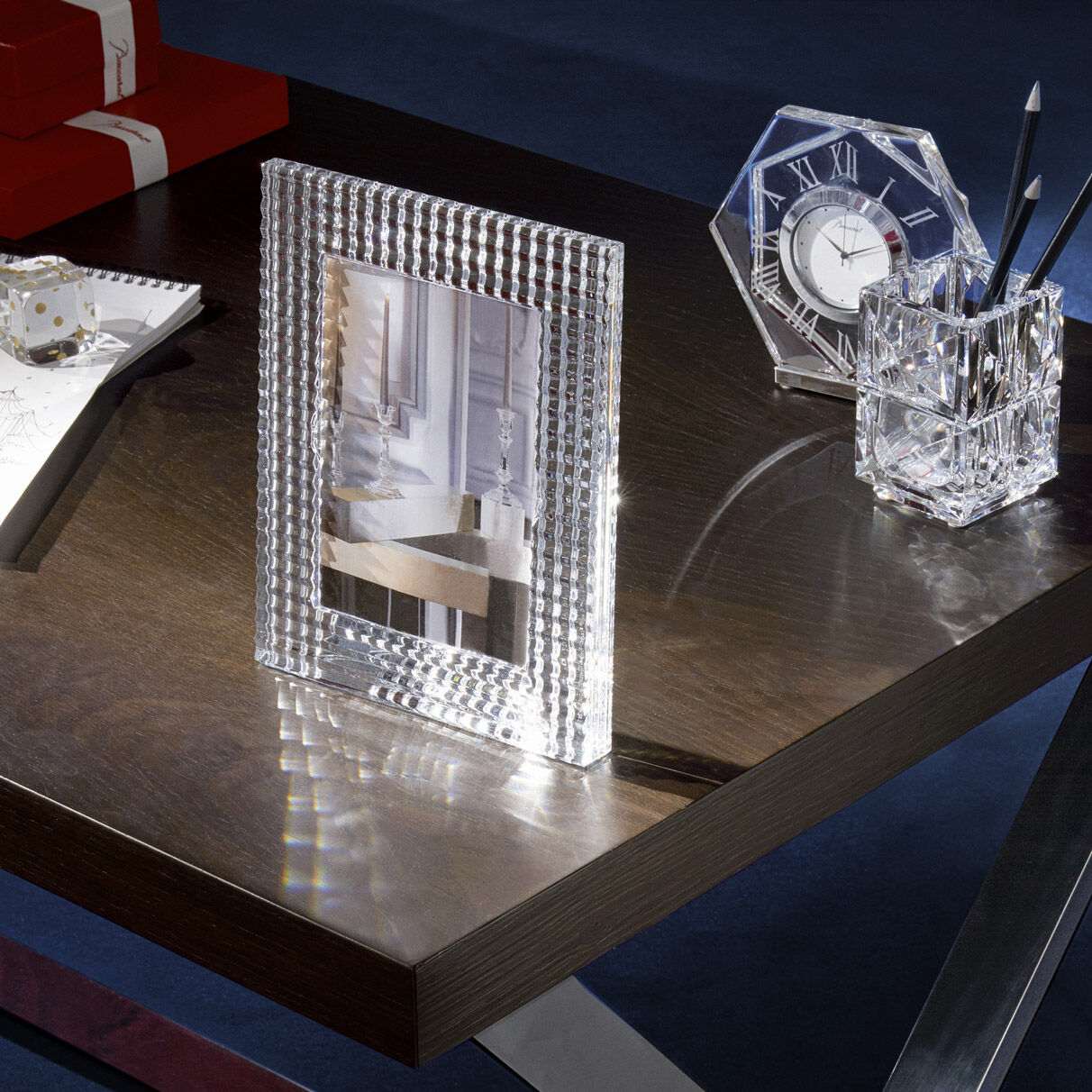 楽天市場】【名入れ可有料】バカラ Baccarat フォトフレーム EYE