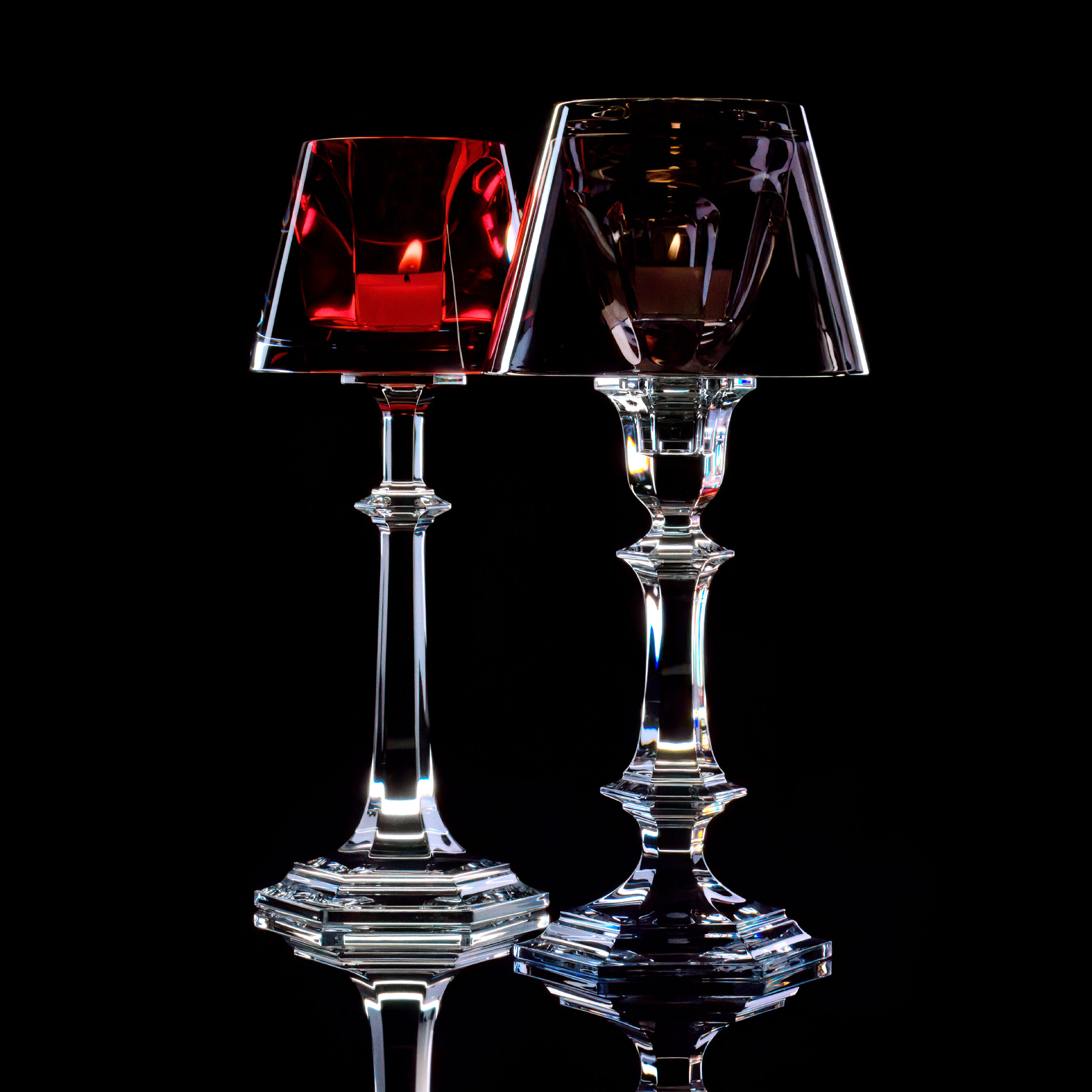 Harcourt Our Fire Candlestick | Baccarat United States