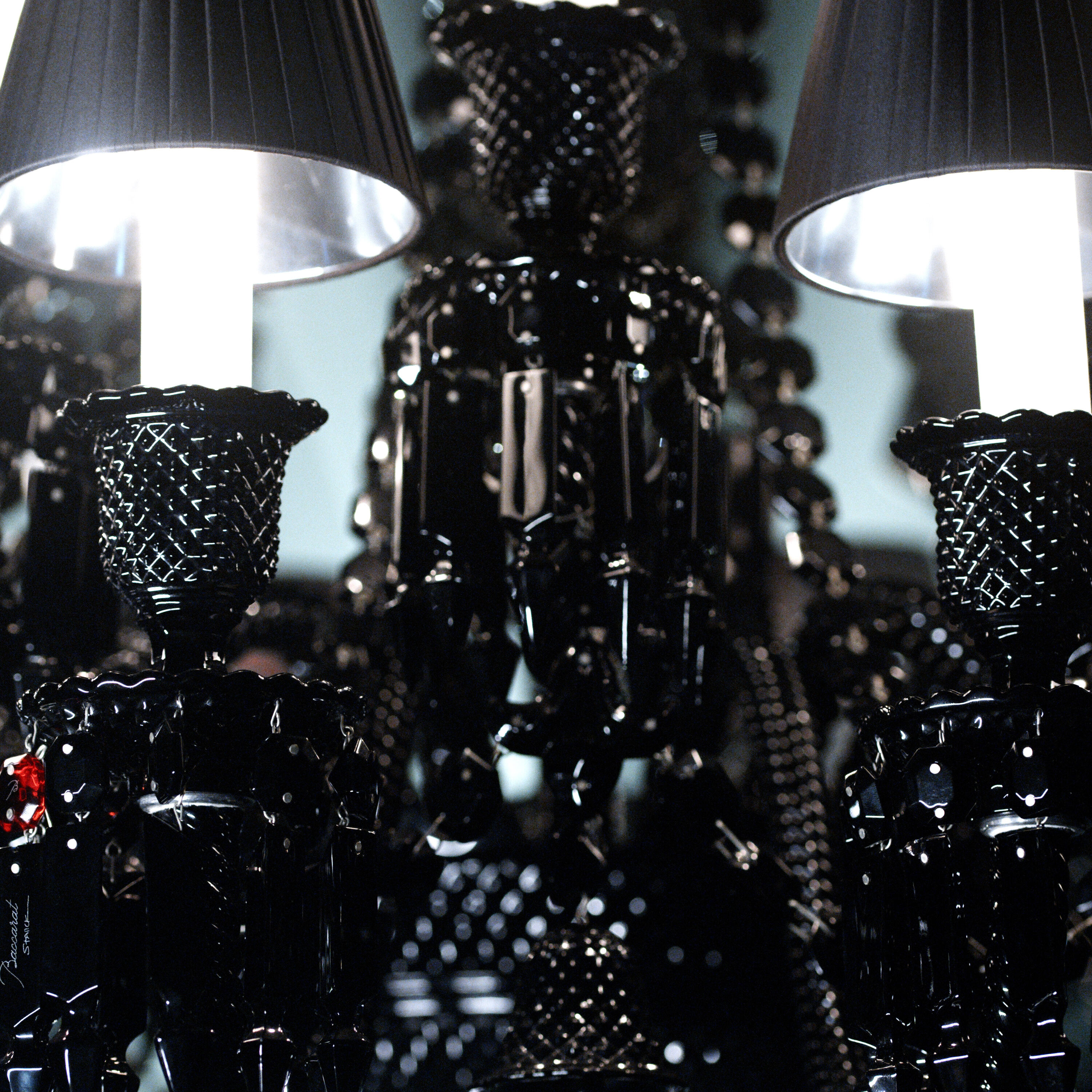Zénith Chandelier Black (24L) | Baccarat United States Zénith Chandelier Black (24L) | Baccarat United States