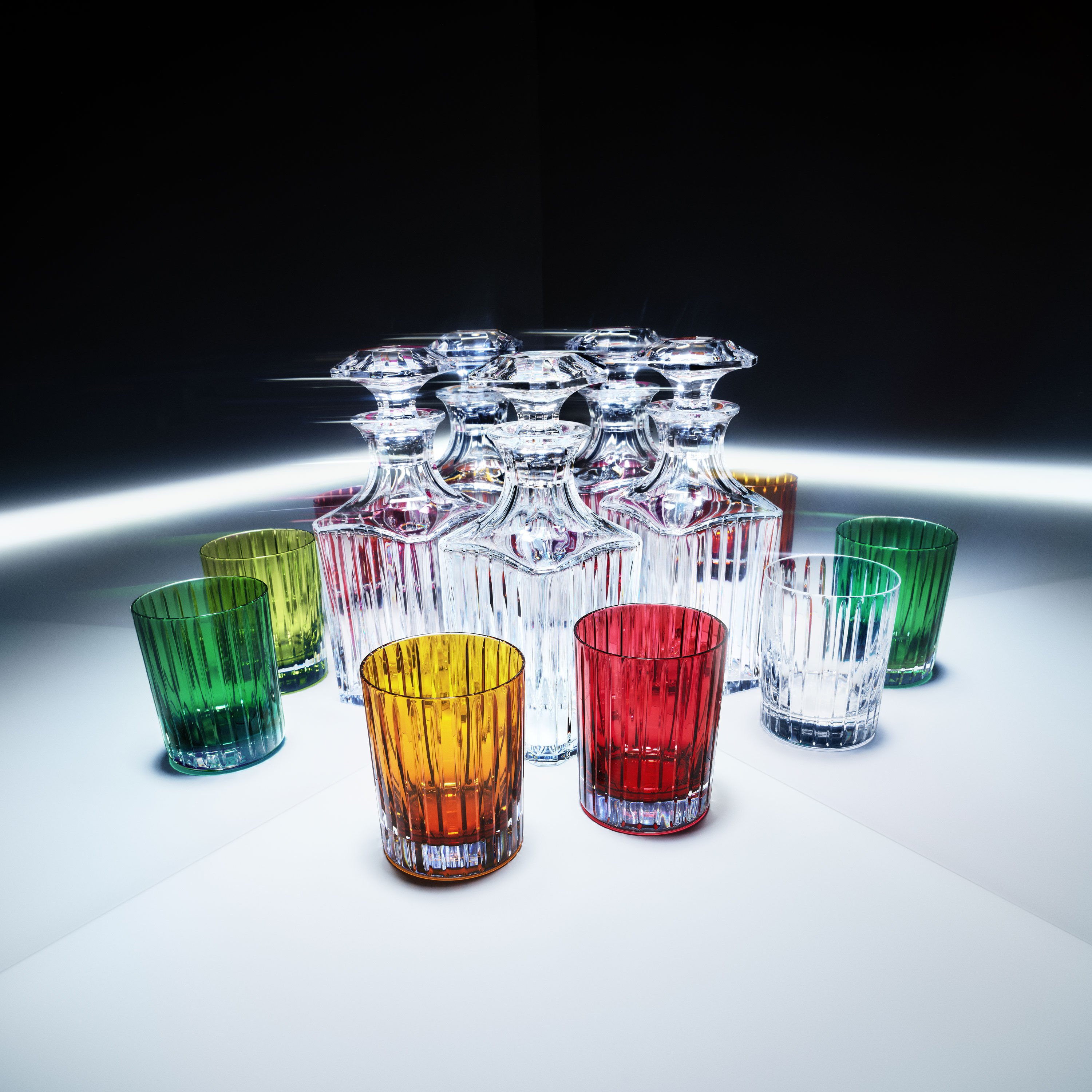Baccarat ハーモニータンブラー　ペアセット　M 新品未使用 バカラ Baccarat ハーモニー ハイボール ペア【返品不可商品