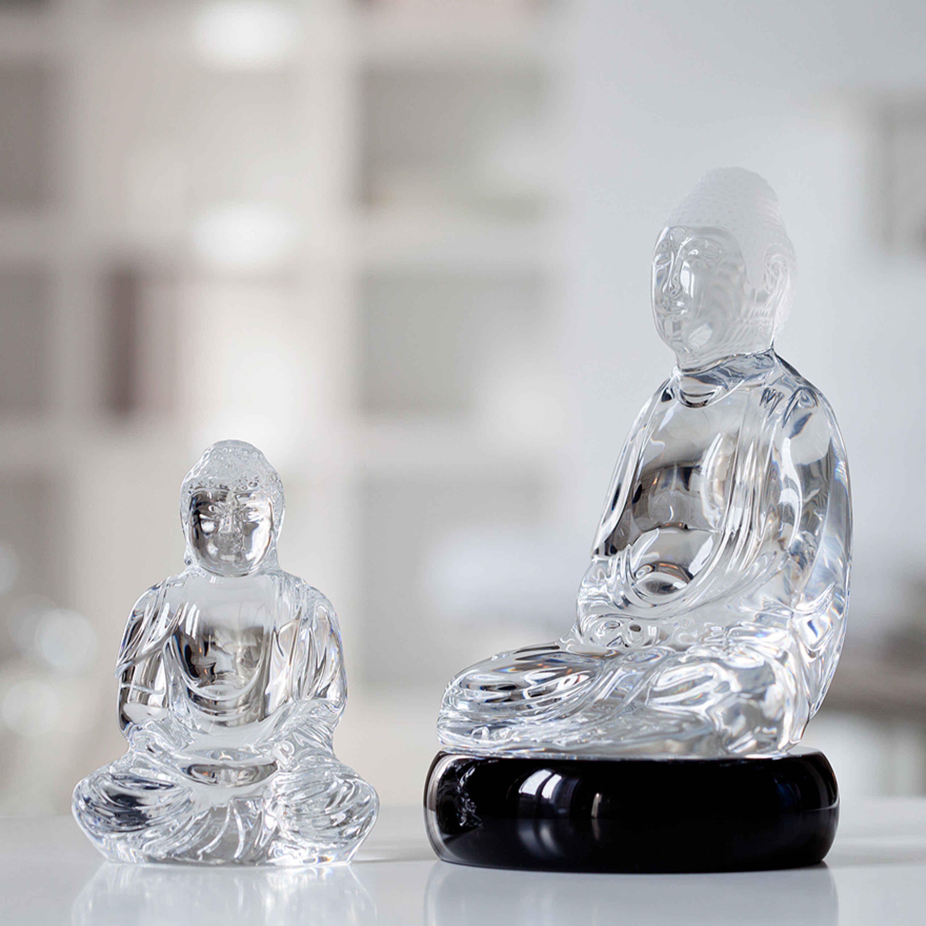 Baccarat クリスタル仏像 Buddha Figurine | Baccarat International