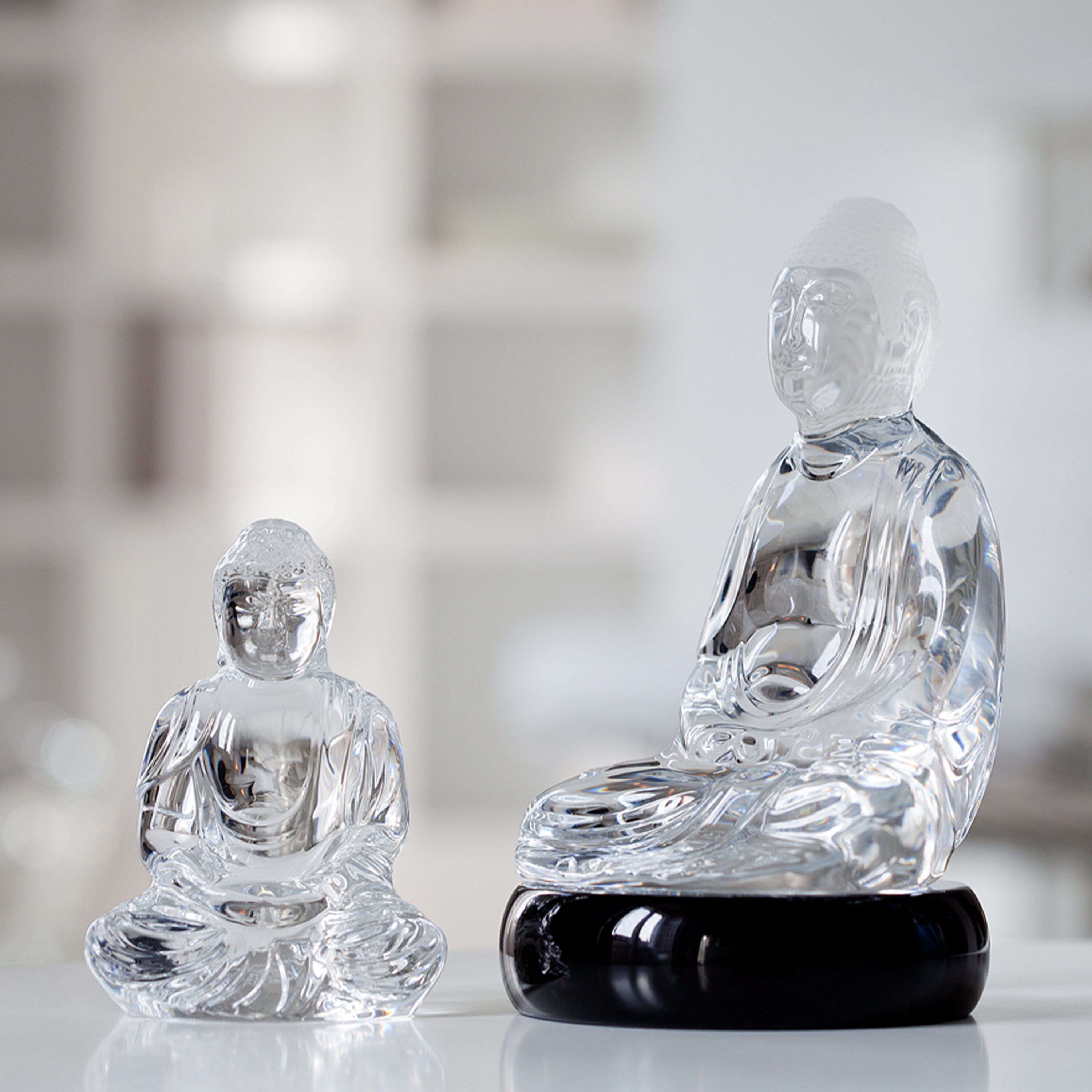 Baccarat クリスタル仏像 Buddha Figurine | Baccarat United States