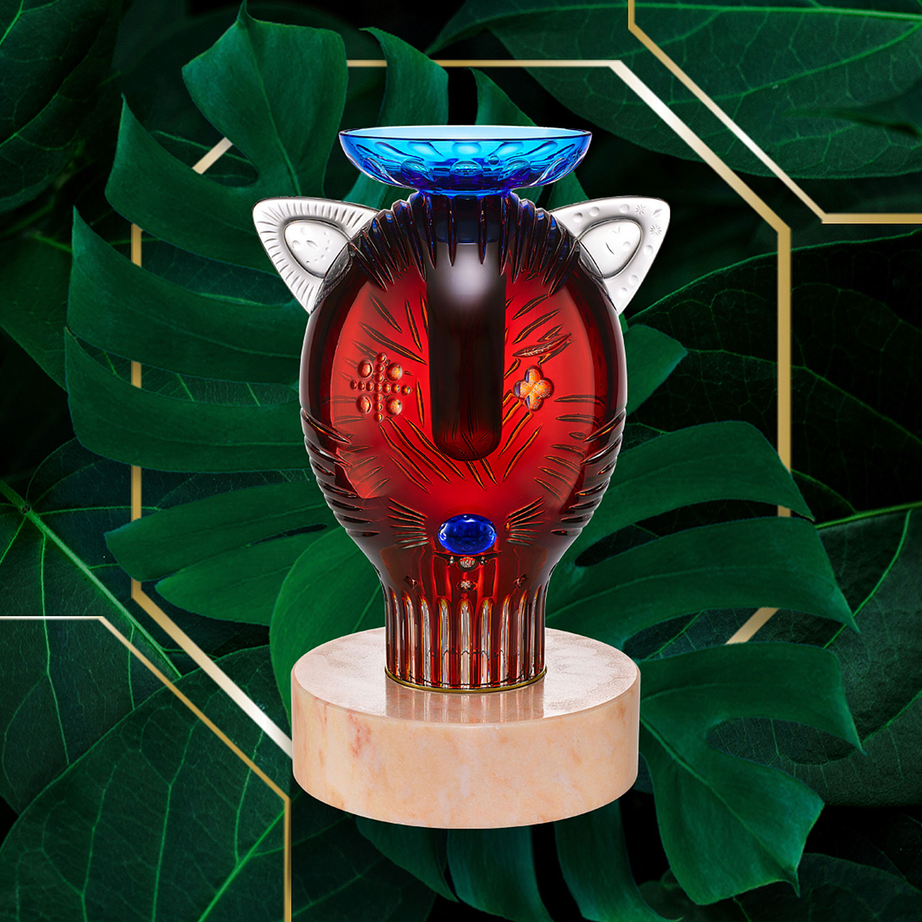 Faunacrystopolis Fox Sculpture | Baccarat Japan