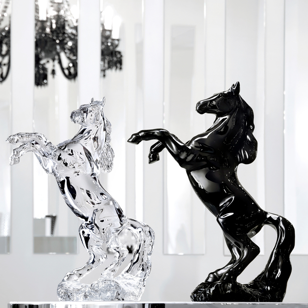 Sculpture Cheval P&eacute;gasus BACCARAT