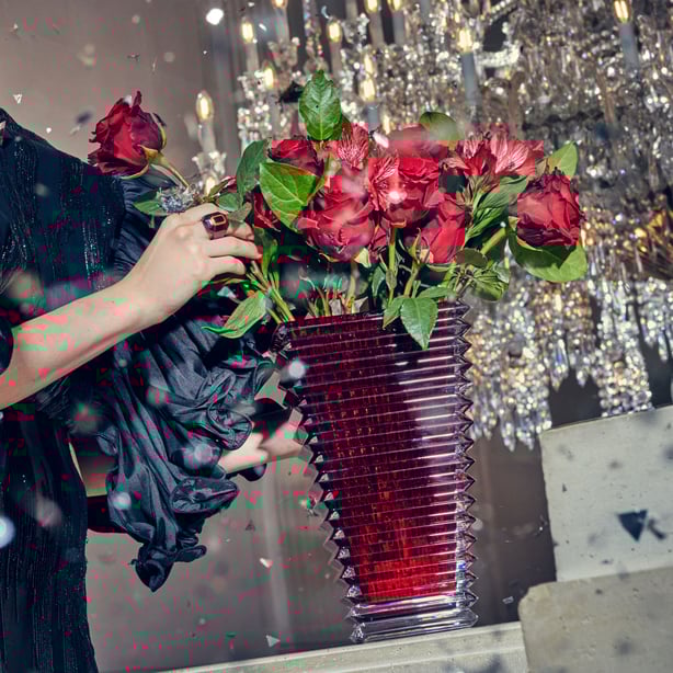 Eye Rectangular Vase L BACCARAT