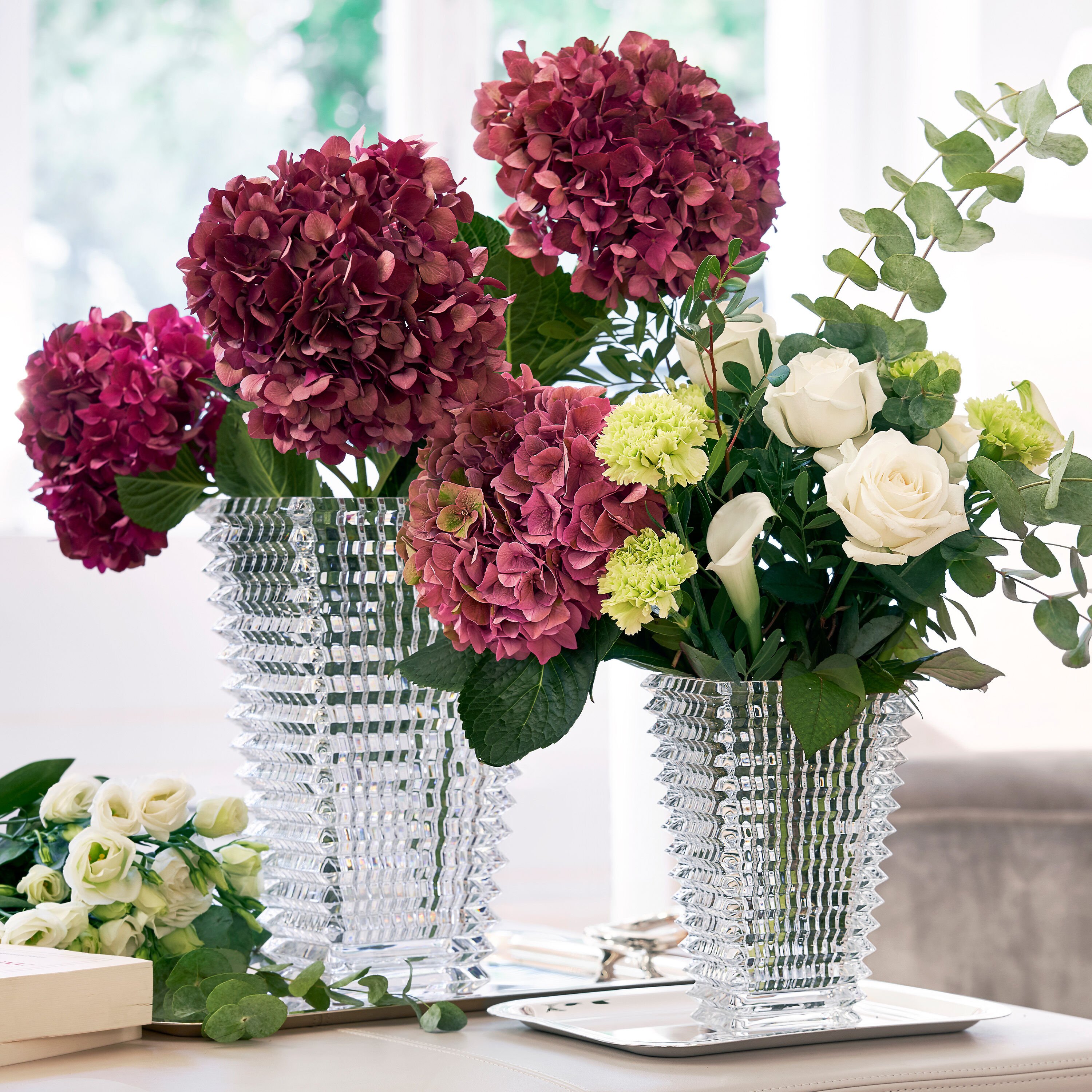 Baccarat バカラアイベースSスクエア希少色シルバー　専用箱付き訳なし アイ ベース スクウェア S | バカラ 日本