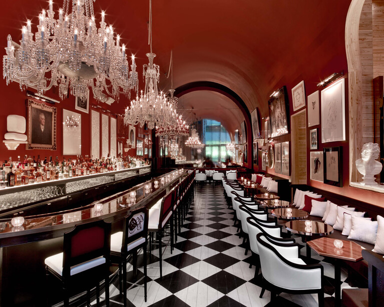Hotel, residence and restaurant, New York