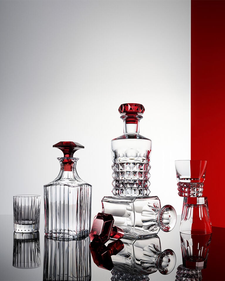 Amor heart red and clear
