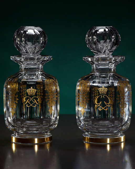 Pair of bottles from the Malmaison set