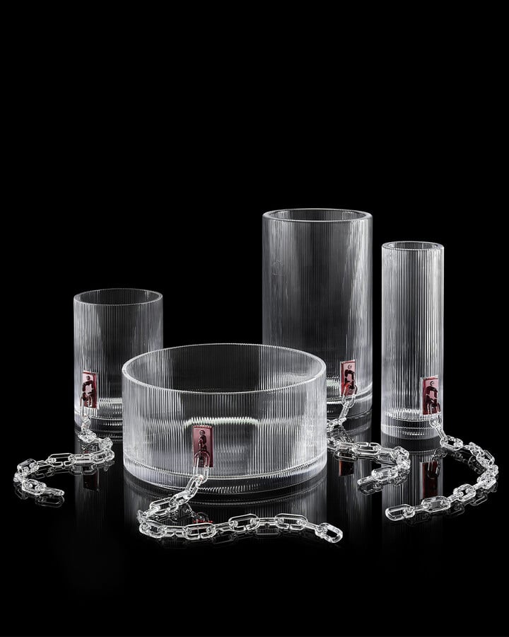 Baccarat Vases by Virgil Abloh
