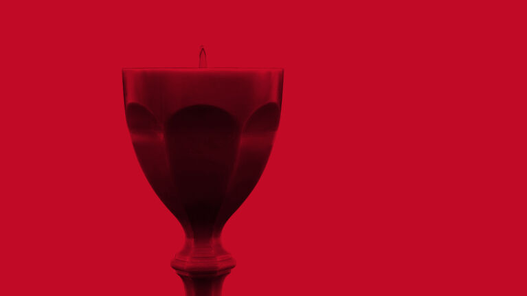 Harcourt Glass Candle 