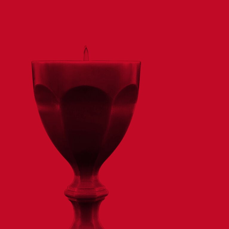 Harcourt Glass Candle 