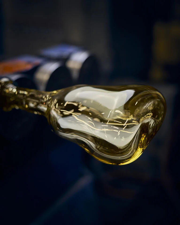 Handcrafted Hennessy decanter at Baccarat Manufacture