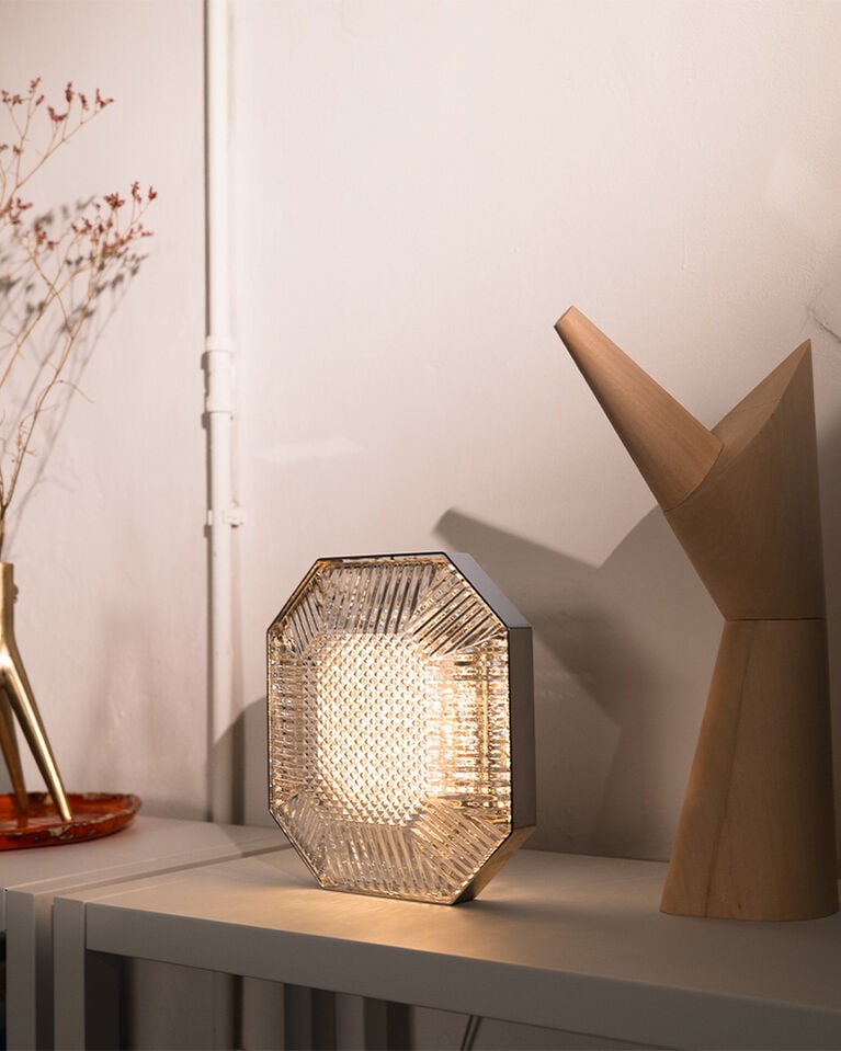 Octogone lamp by Ambroise Maggiar