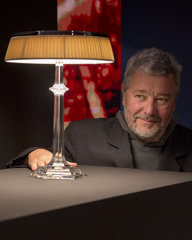 Philippe Starck et la Lampe Bon Jour Versailles
