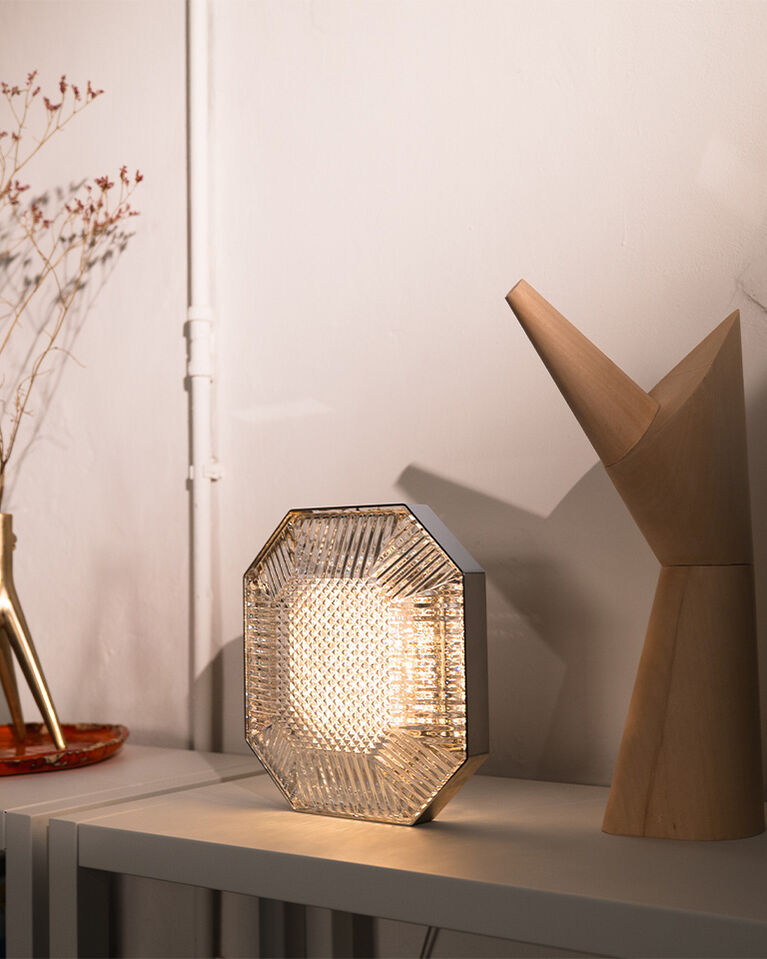 Octogone lamp by Ambroise Maggiar