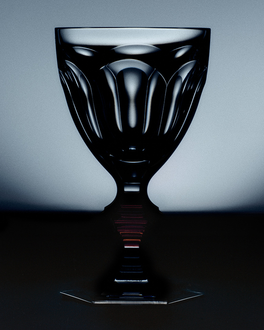 Photography of a Baccarat Harcourt Glass by Thomas Chéné